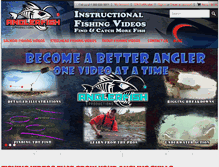 Tablet Screenshot of anglerfishproductions.com